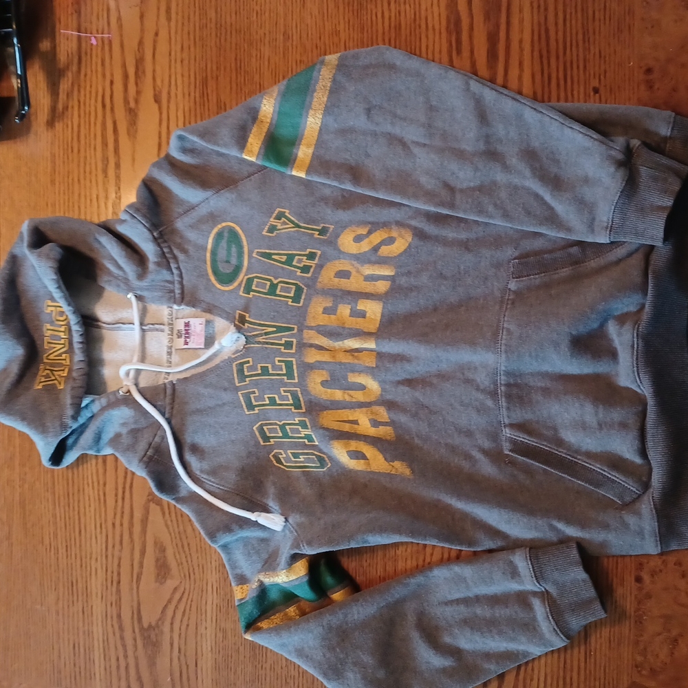 Victoria’s Secret PINK Green Bay Packers hoodie L